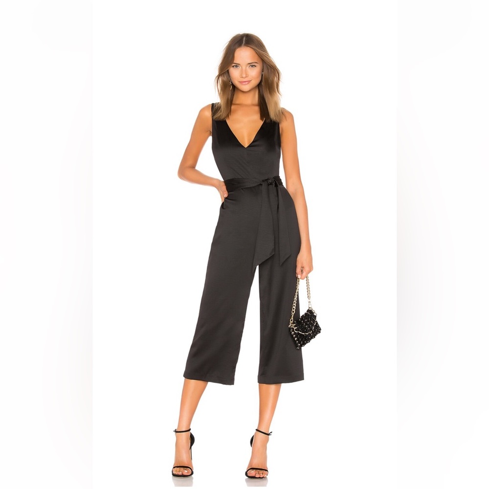 Revolve Ilean Jumpsuit Line & Dot size XS